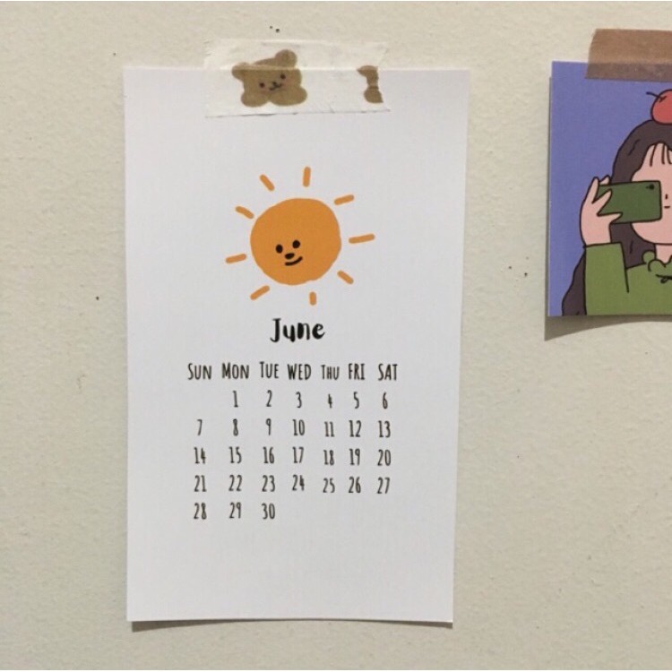 

CALENDER 12 PCS (Tahun 2022 )