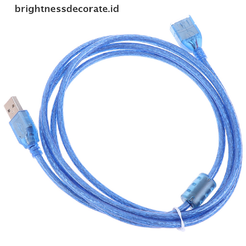 1 Pc Kabel Extension Usb 2.0 Male To Female 0.3 / 0.5 / 1.5 / 2m