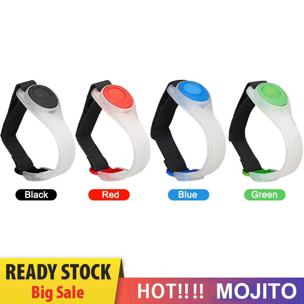 Armband Dengan Lampu Led Luminous Reflektif Untuk Lari Malam Hari