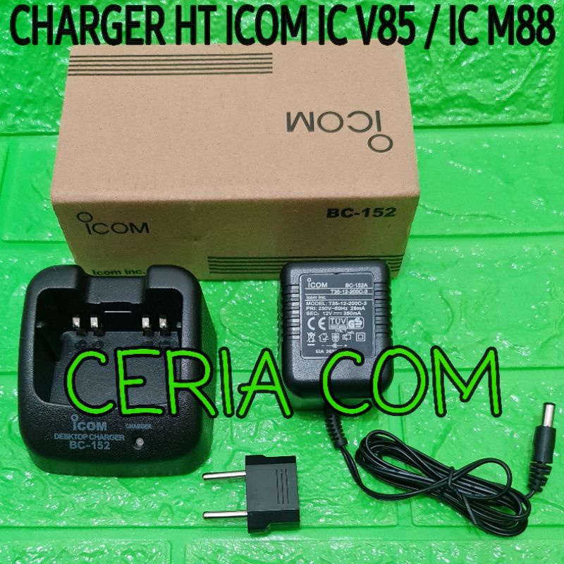 DEKSTOP CHARGER HT ICOM V85 MURAH / CARGER HT ICOM IC-V85 ICOM BC152 ICOM BC-152 MURAH