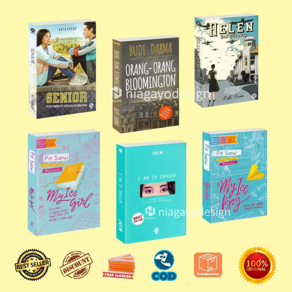 Buku Novel Pit Sansi Hellen Dan Sukanta Pidi Baiq My Ice Boy And Girl