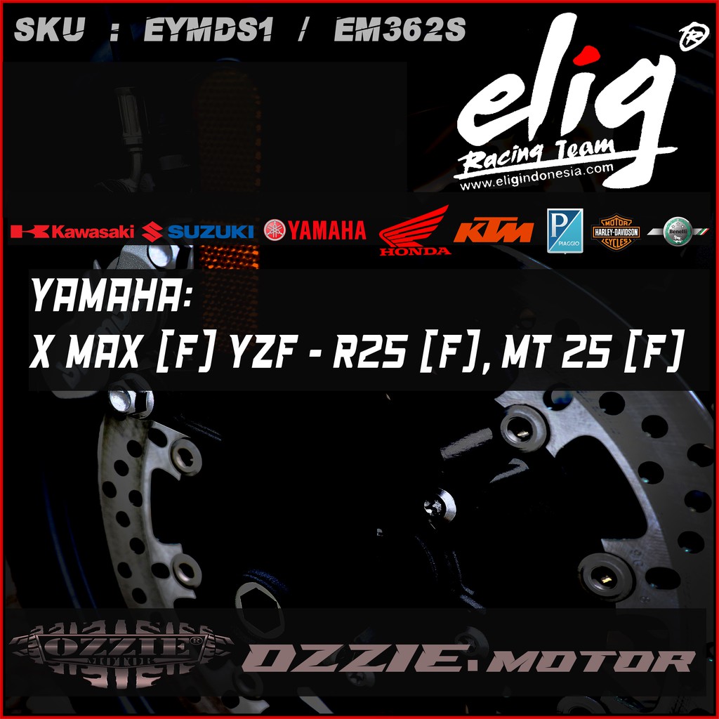 Kampas Rem Cakram Depan EM362_SINTER X MAX (F) YZF - R25 (F), MT 25 (F