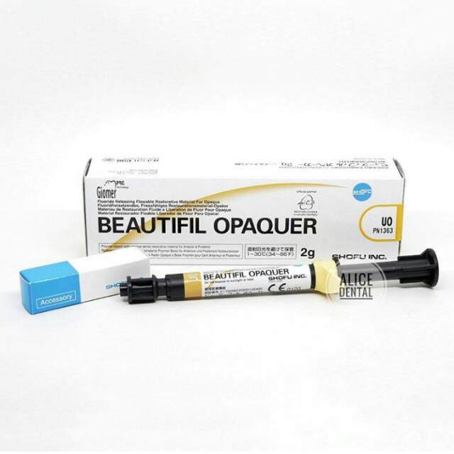 Beautifil opaquer flow composite / resin komposit opaq flow / light cure curing flowable composite