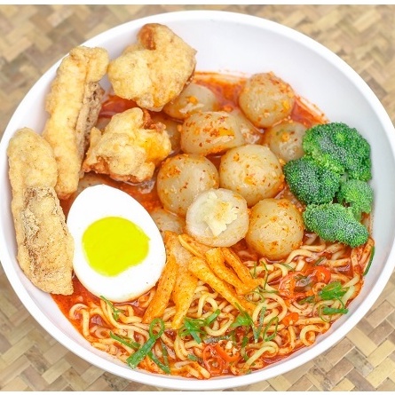 

baso aci mix tulang rangu plus mie telor