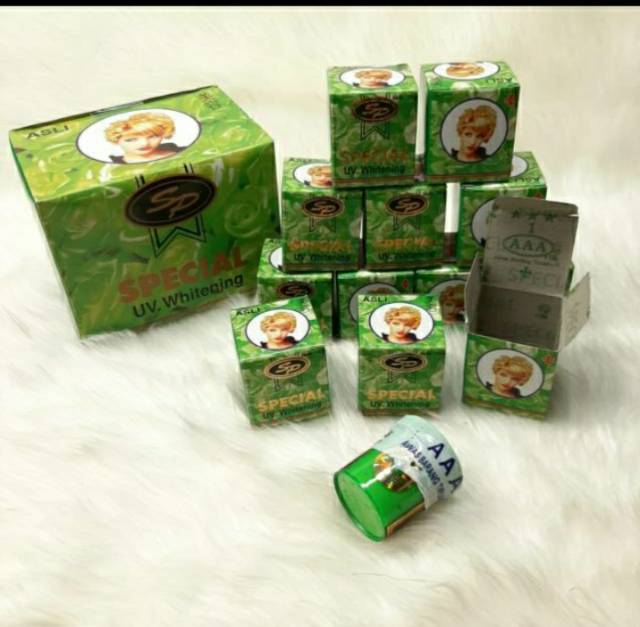 Cream sp super tutup hijau box segel 12pcs