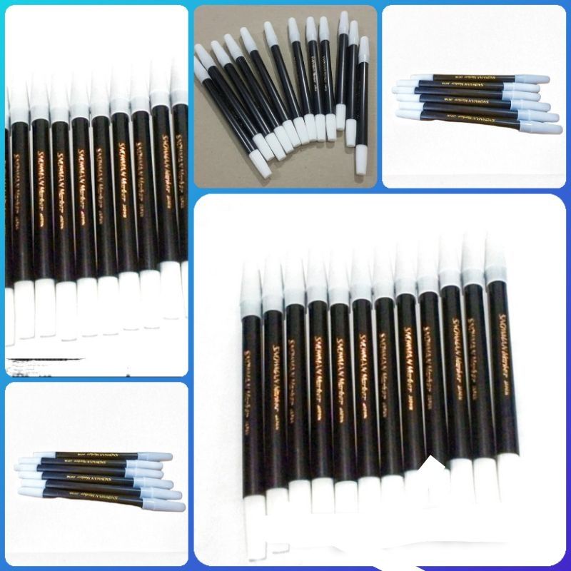 

SPIDOL HITAM SNOWMAN KECIL ASLI MARKER PENSIL PENCIL MURAH ECER GROSIR 12 Pics ORIGINAL HITAM MERAH BIRU ORIGINAL 100 %