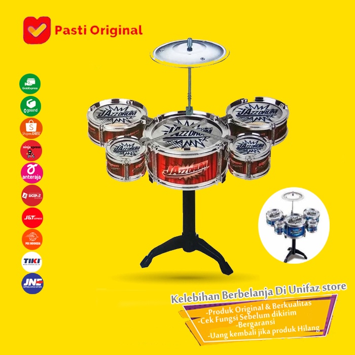 Drum Anak Anak / Alat Musik Anak / Drum Mini / Mainan Anak /Drum set /Drum band anak