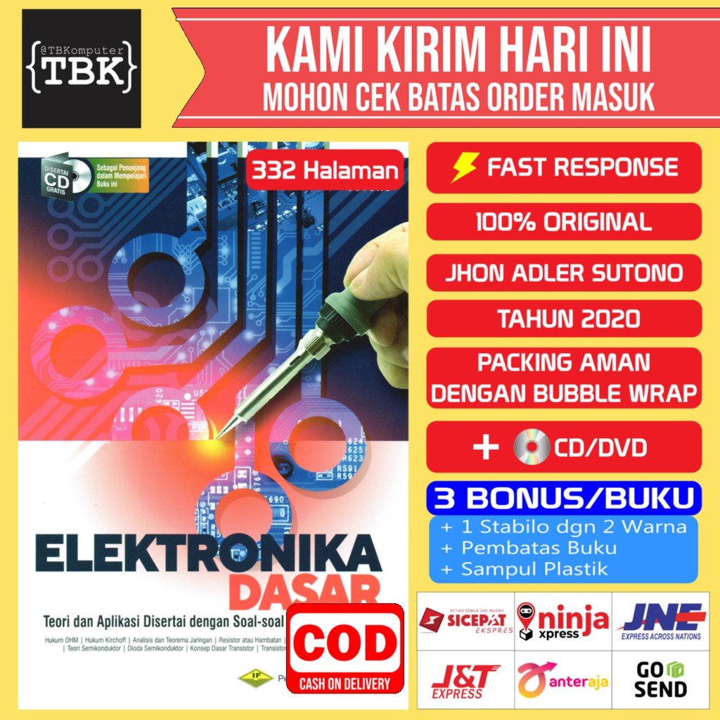 BUKU ELEKTRONIKA DASAR | Shopee Indonesia