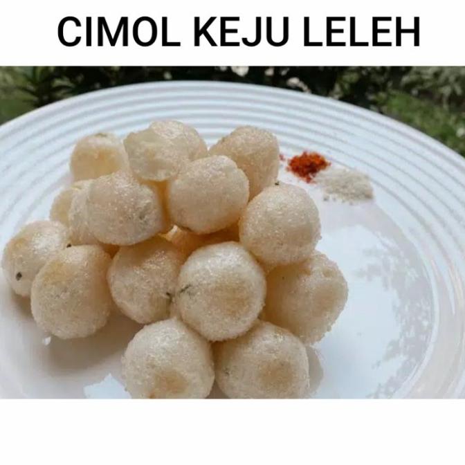 

Cimol Leleh Keju isi 40 pcs cheese cileh acasnyemil acas nyemil