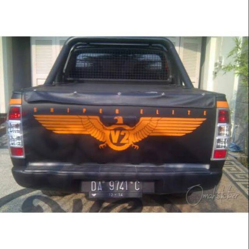 Stiker mobil ranger Stiker bumper elang