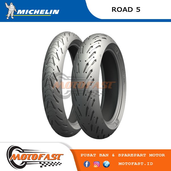 BAN MOTOR MICHELIN 160/60-17 ROAD 5 R R25 NINJA250R CBR250RR
