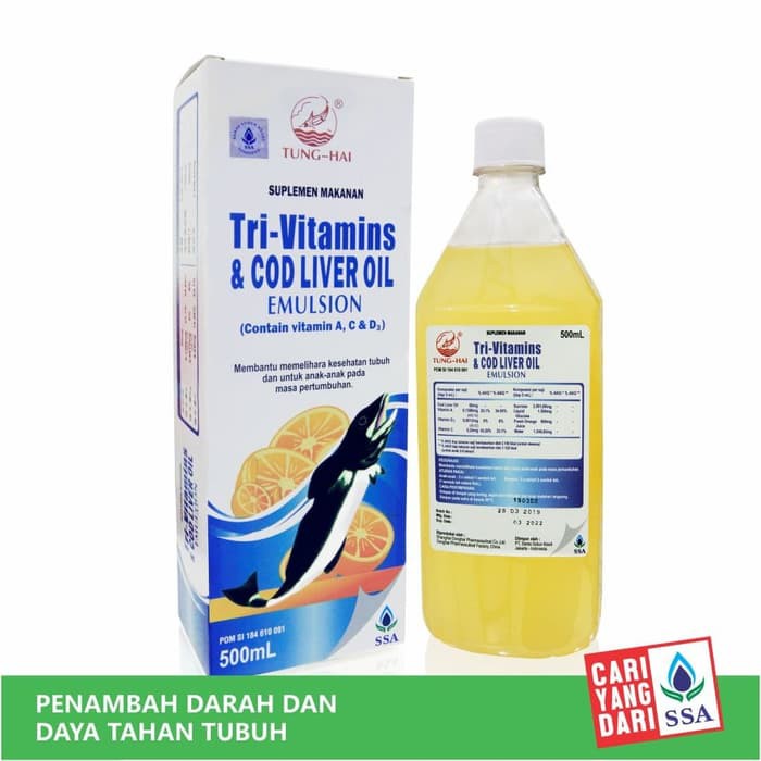 Jual TRIVITAMINS & COD LIVER OIL EMULSION Indonesia