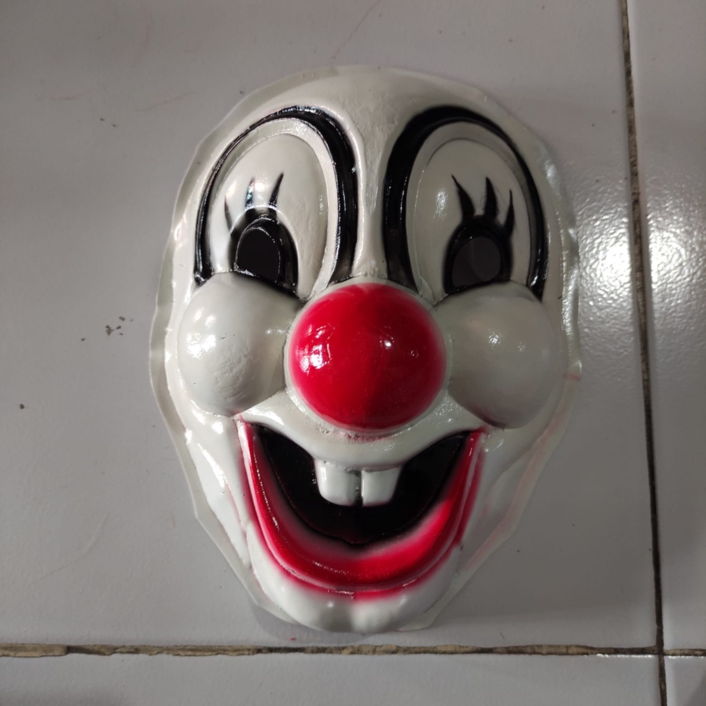 GROSIR badut lucu Topeng Badut Clown / Topeng Badut Lucu / Topeng Badut Sirkus Murah topeng badut/ve