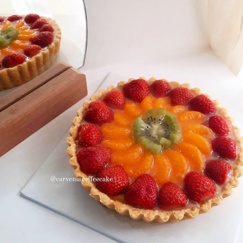 

(Carvenia) Fruit Egg Tart Pie Susu Buah d18cm