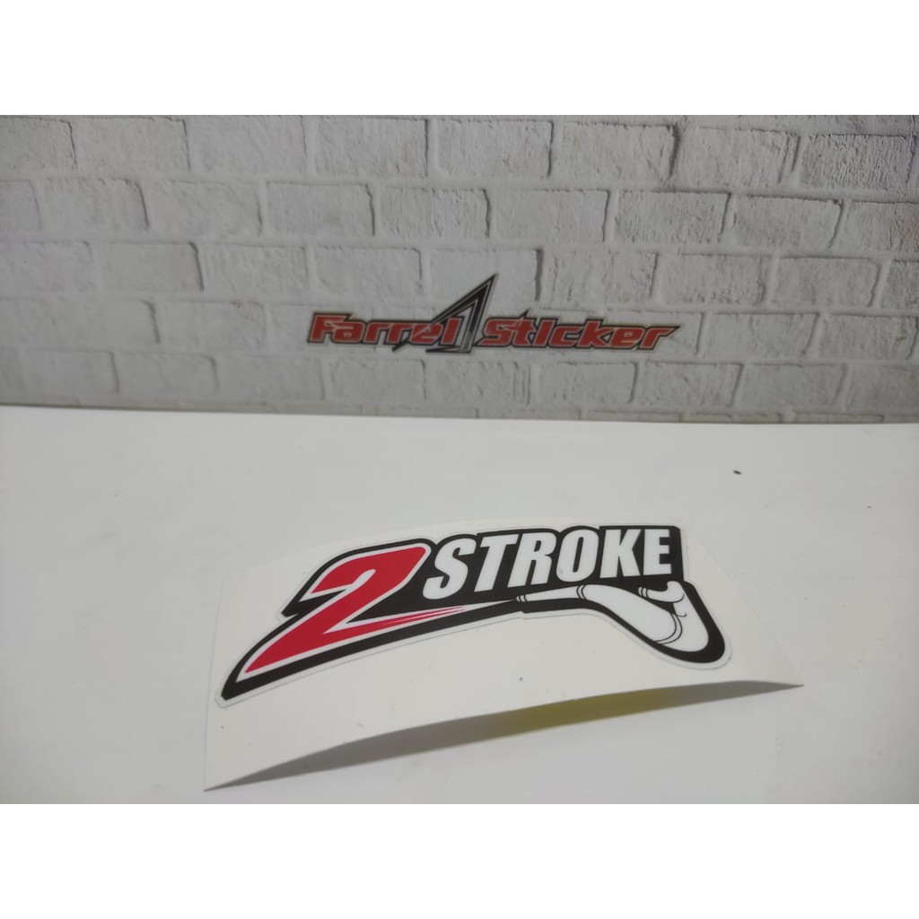 stiker dua tak Sticker 2 stroke