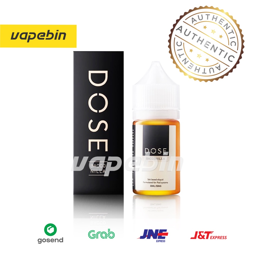 LIQUID DOSE SALT NIC - DOSE BACCO NILLA 30ML - 40MG