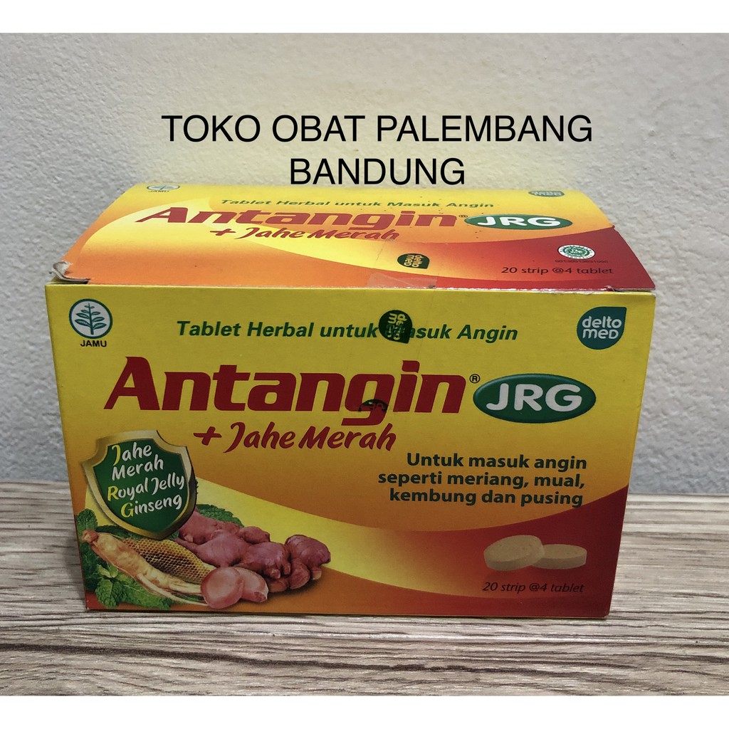 Jual Antangin Tablet 20 X 4 Tablet Antangin Jrg Jahe Merah Herbal