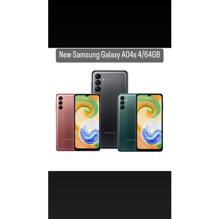 Jual Samsung Galaxy A04s 4/64GB New Garansi Resmi | Shopee Indonesia