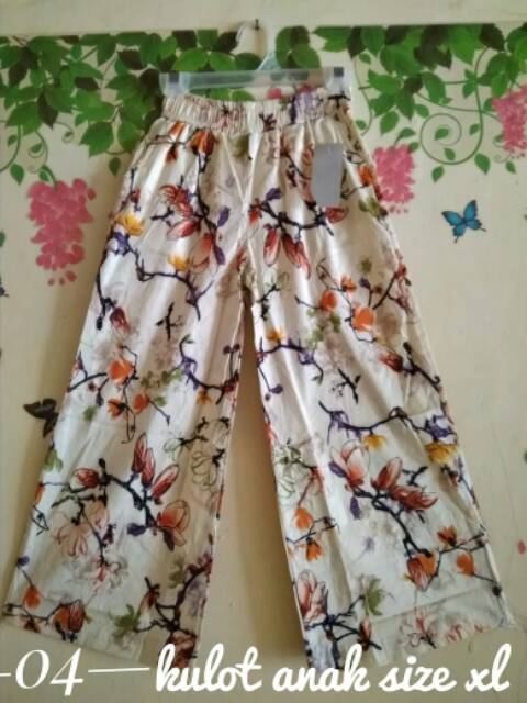 Celana kulot anak