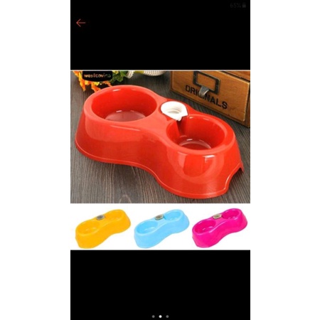 Tempat Makan kucing Anjing Otomatis 2in1 petbowl mangkok kucing anjing