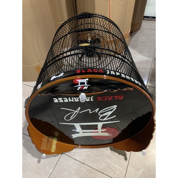 SANGKAR KANDANG MURAI BNR JAPANIS CARBON ACRILIK TIMBUL NO 2