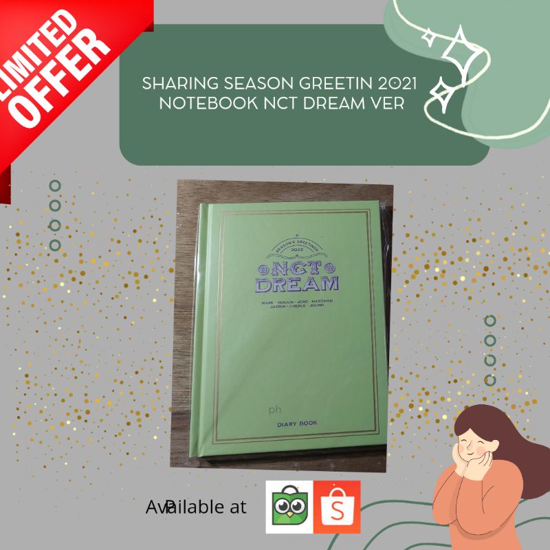 

JUAL MURAH NOTEBOOK SEASON GREETING NCT DREAM