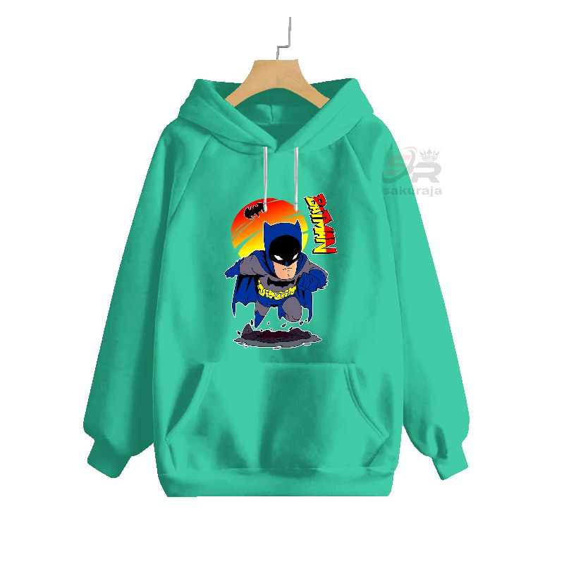 sweater hoodie anak karakter superhero hero/umur 3-17 tahun