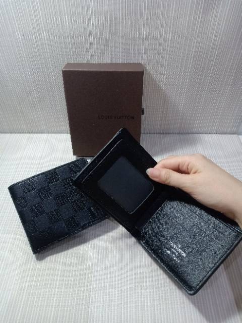 Dompet LV mono damier emboss