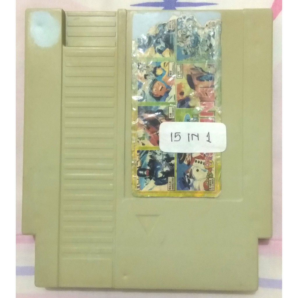 Kaset Nintendo NES Jadul 15 in 1