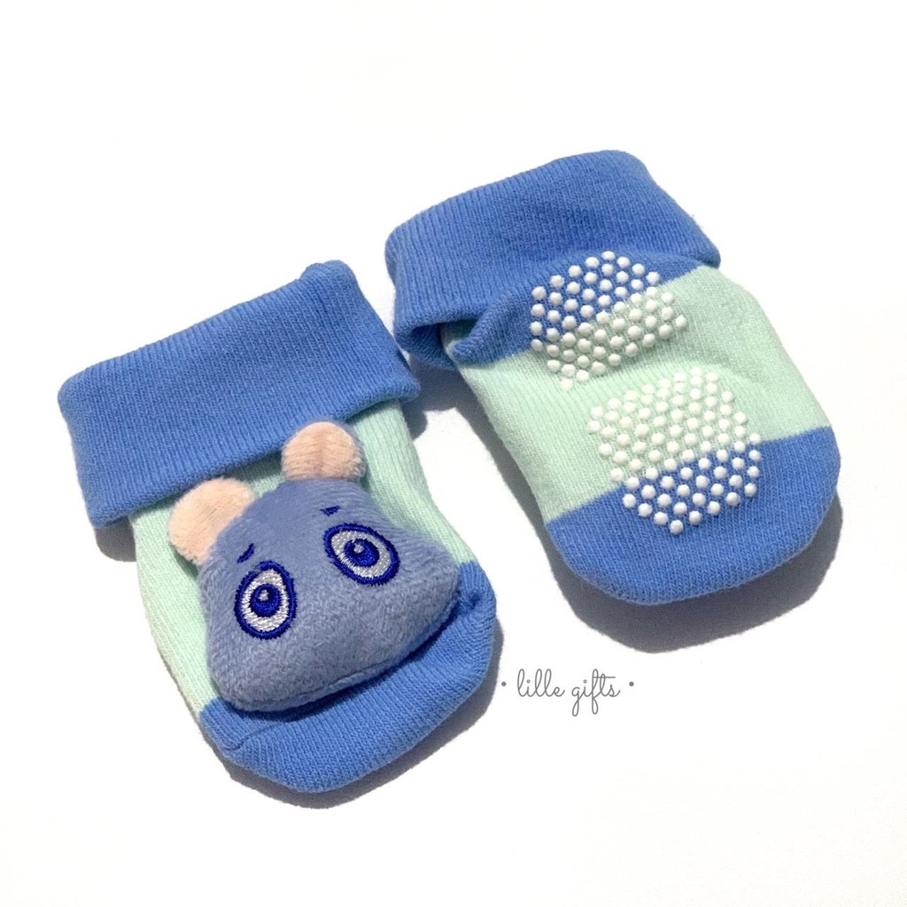 Lille Gifts - Kaos Kaki Bayi Newborn - Hippo