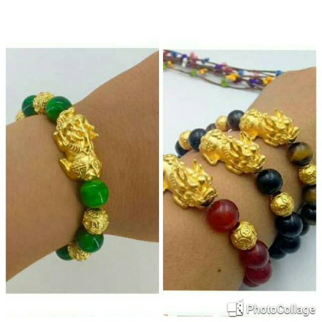 gelang pixiu batu