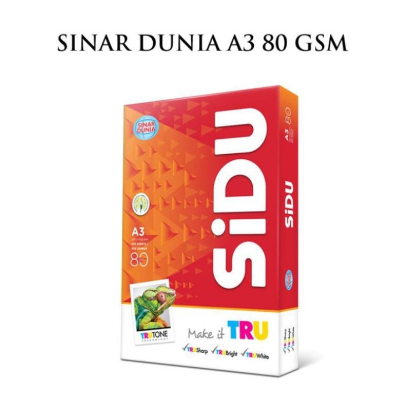 

Kertas Hvs Sidu A3 80G