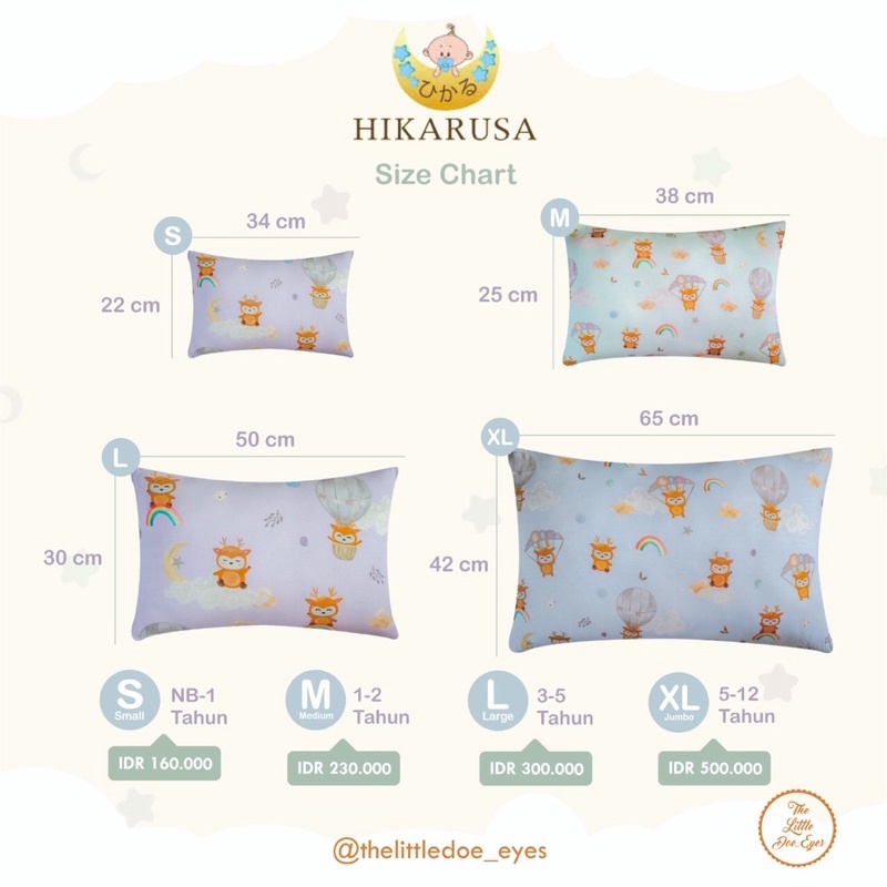 [READY] Hikarusa Bantal Guling XL JUMBO