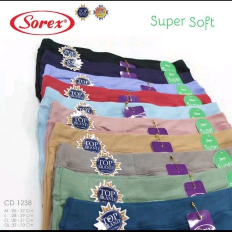 1pcs_SOREX celana dalam WANITA 1238 SIZE M.L.EL.QL / celana dalam sorex