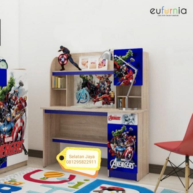 Meja Belajar Anak / Meja Belajar Avengers Khusus Kargo M9I99Vrdfr