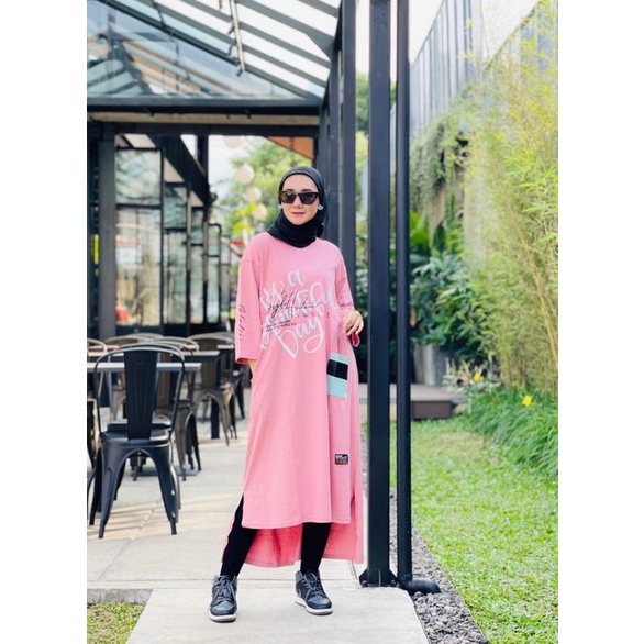 GYL Gamis Oversize Premium Original / Long Tunik Oversize Gyl