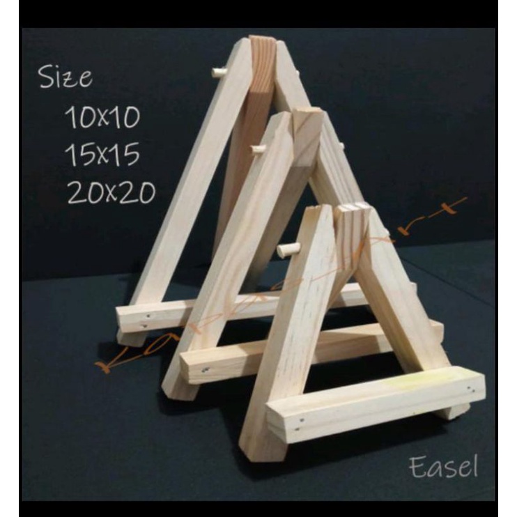 

easel lukis/stand lukis