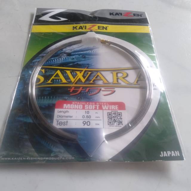 Neklin kawat mono kaizen sawara 90lbs