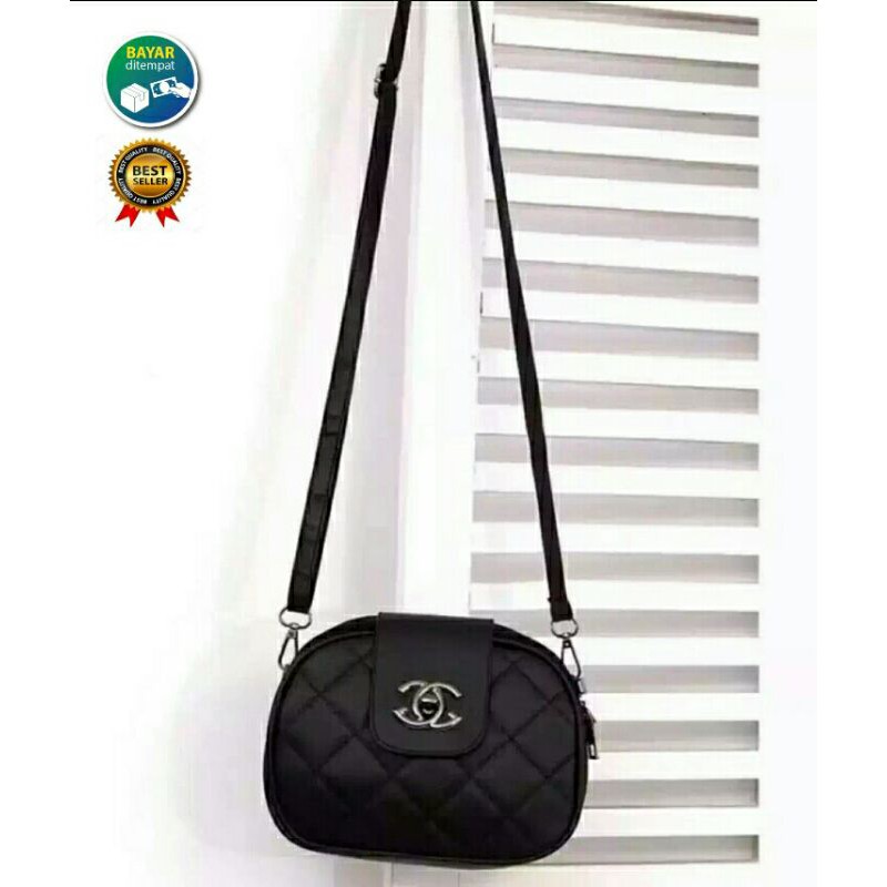 tas selempang wanita/Slingbag Chanel MX 1206/tas terbaru hanya 2 warna