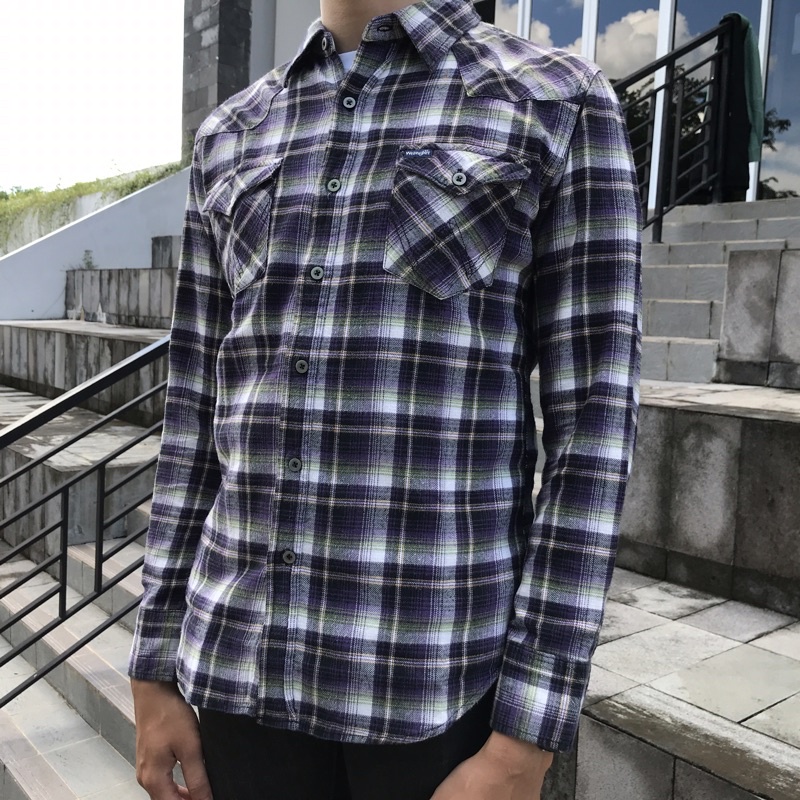 WRANGLER FLANNEL | KEMEJA SECOND LIKE NEW