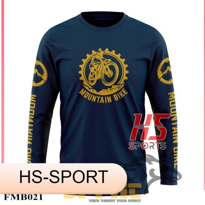 baju sepeda KAOS MTB THRILL BIKE/MOUNTAIN BIKE PAKAIAN SEPEDA GUNUNG - XS