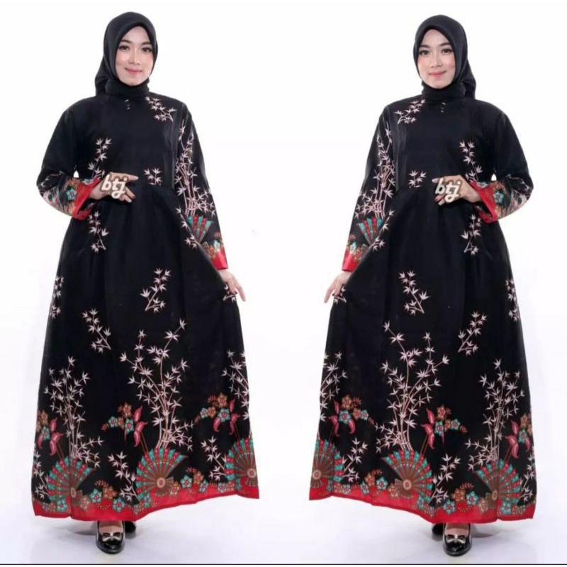 GAMIS BATIK JUMBO BUSUI XXXL XXXXL XXXXXL 3L 4L 5L 5XL LD 120 130 140 MOTIF AHY AYAM KIPAS MORENA