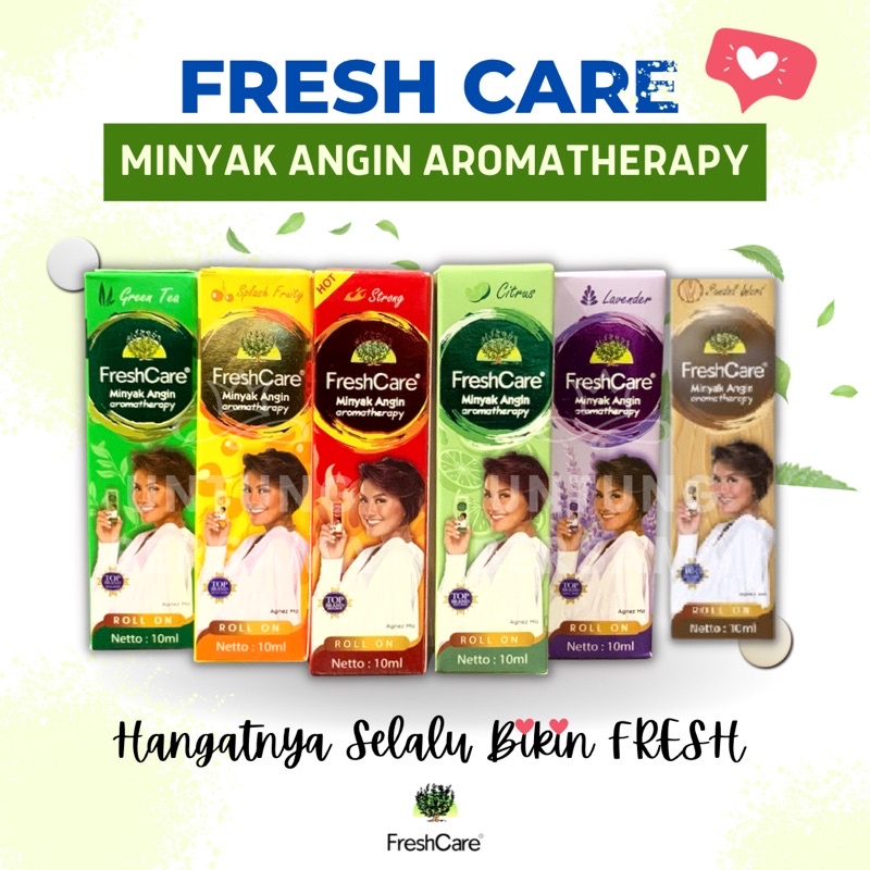 ♥️ UB ♥️ FRESHCARE ORGINAL minyak angin aromatherapy Roll On 10ml