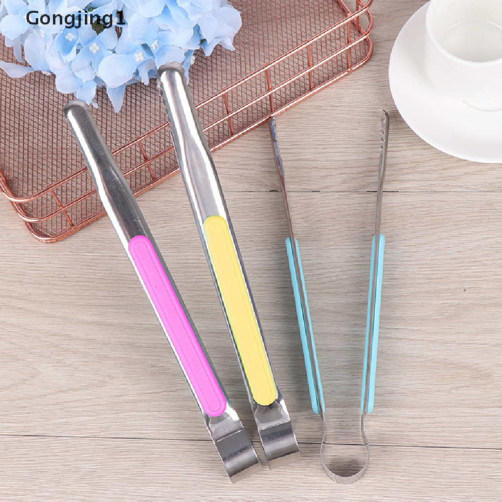 Gongjing1 Tongs Capitan Makanan Bahan Stainless Steel Untuk Daging / Salad / BBQ