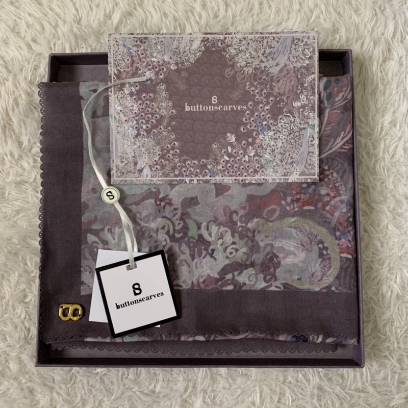pelunasan buttonscarves ederra viola