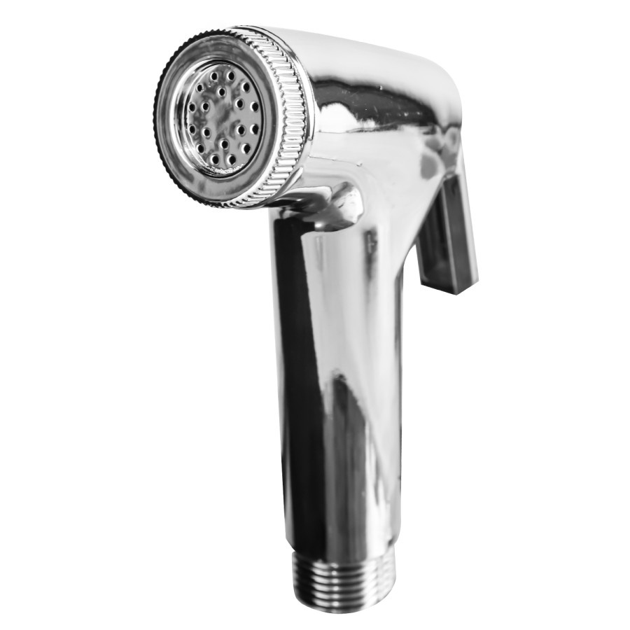 shower bidet jet shower chrome FXQ-13 lengkap selang spiral 1.5m dan holder