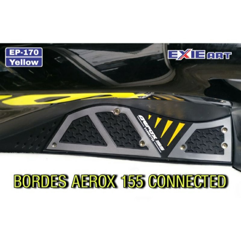 Bordes Aerox Connected 2021 Karpet pijakan kaki Aerox Connected 2021 Premium