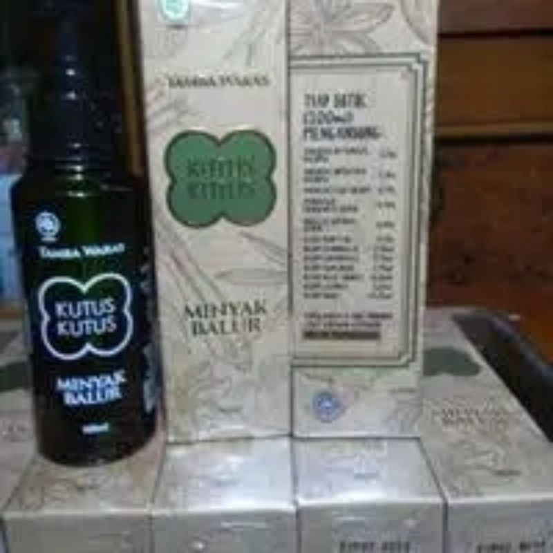 Minyak kutus kutus original  kemasan baru