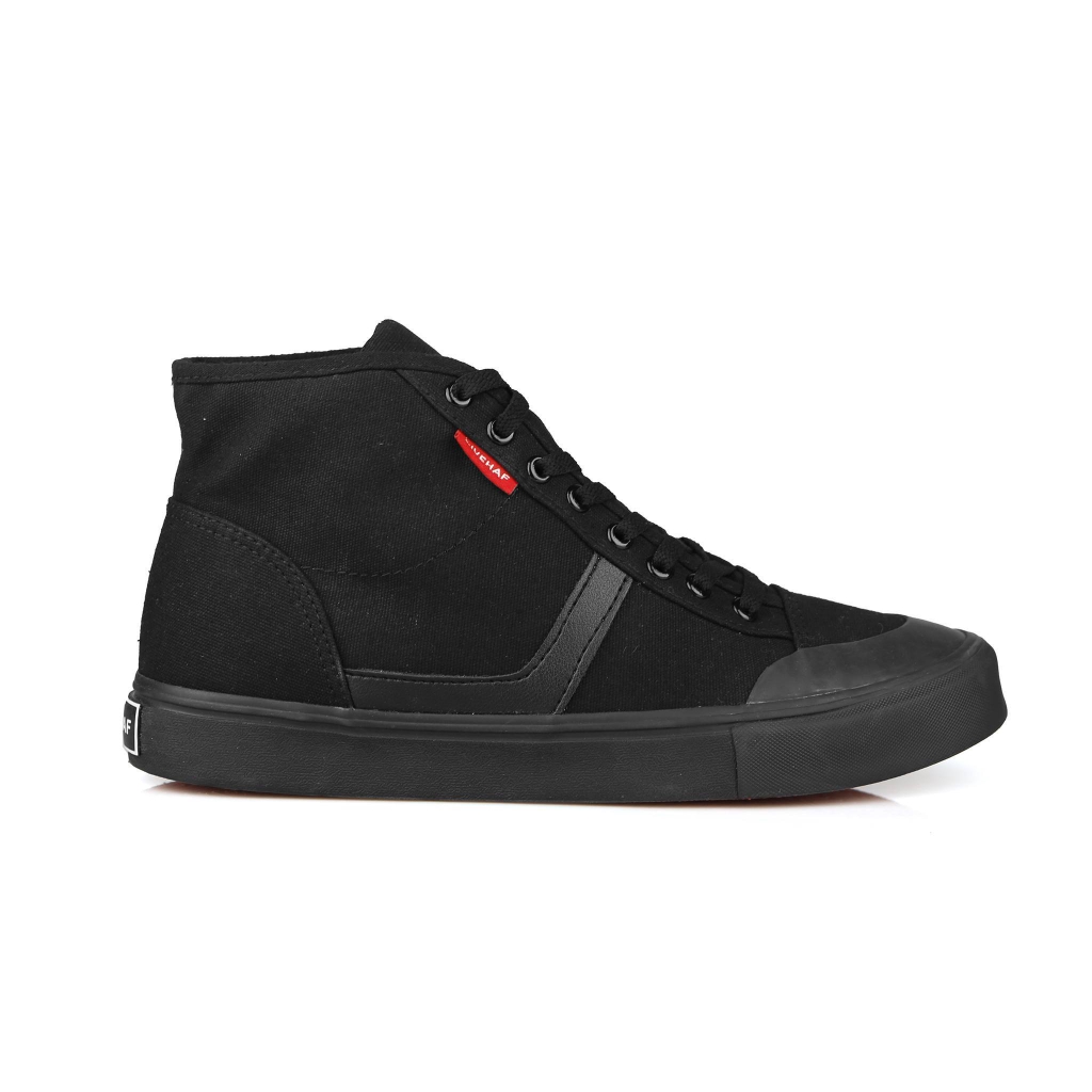 

LIVEHAF - Canva High Sneakers All Black