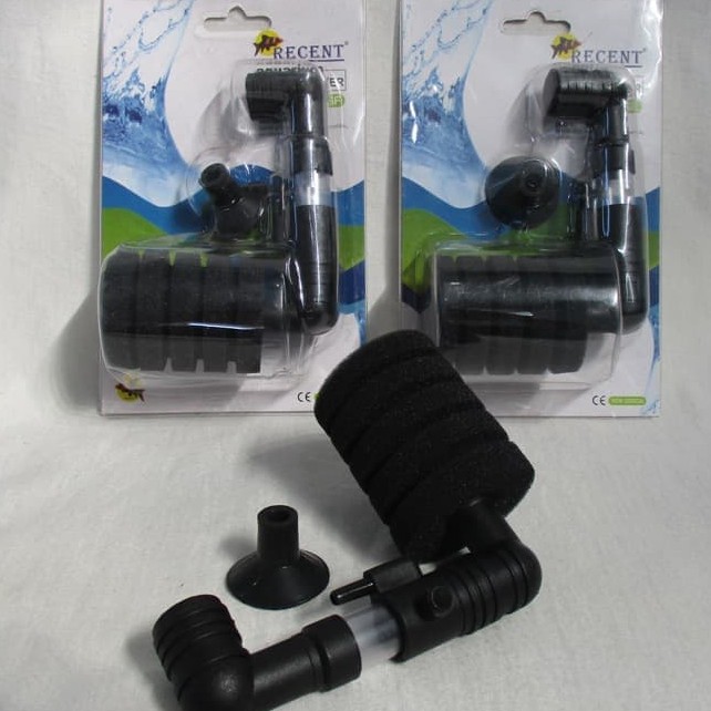 Sponge Filter RECENT AA2811 Aquarium/Saringan Air Ikan Hias Aquascape